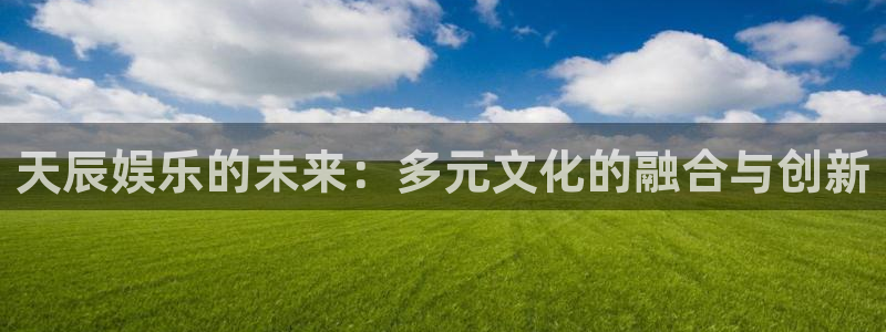 琳琅娱乐：天辰娱乐的未来：多元文化的融合与创新