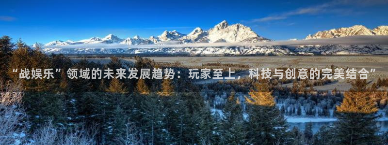 琳琅娱乐：“战娱乐”领域的未来发展趋势：玩家至上，科技与创意的完美结合”